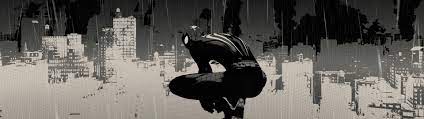 Spider Man black and white